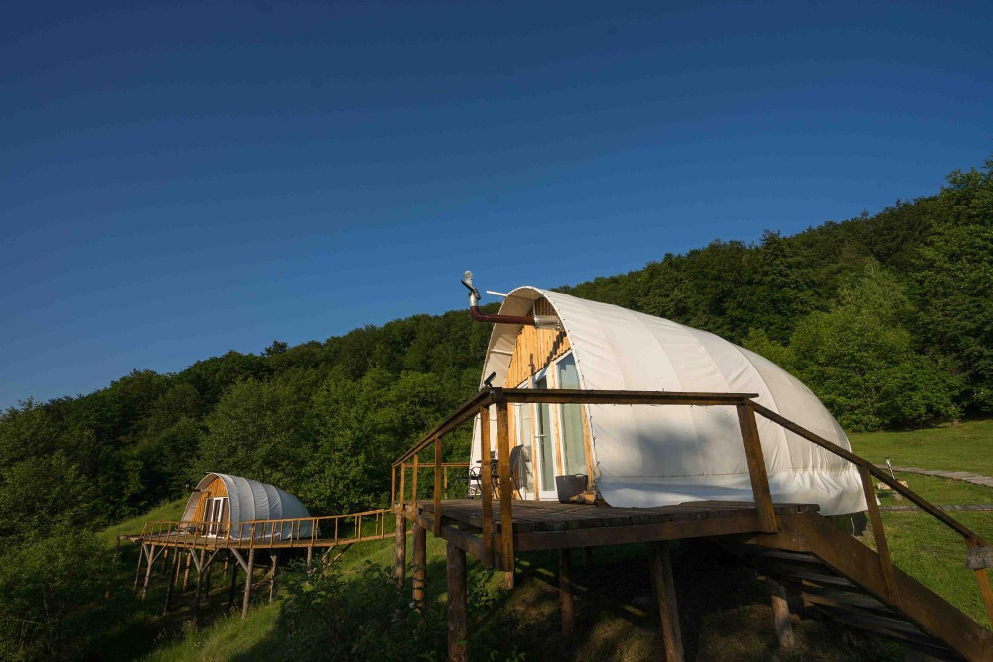 Sunrise Glamping Retreat Hotel Galesu Værelse billede